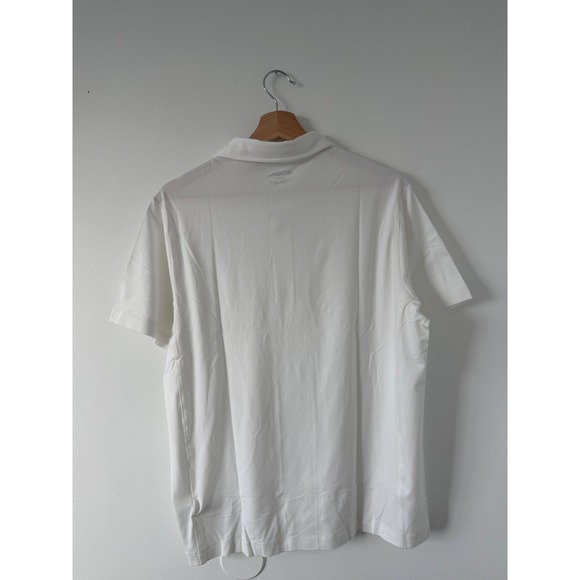 Untuckit Men's Performance Polo – White – Size Medium – NWT - Picture 6 of 6